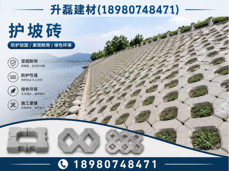 大邑县护坡砖展示图